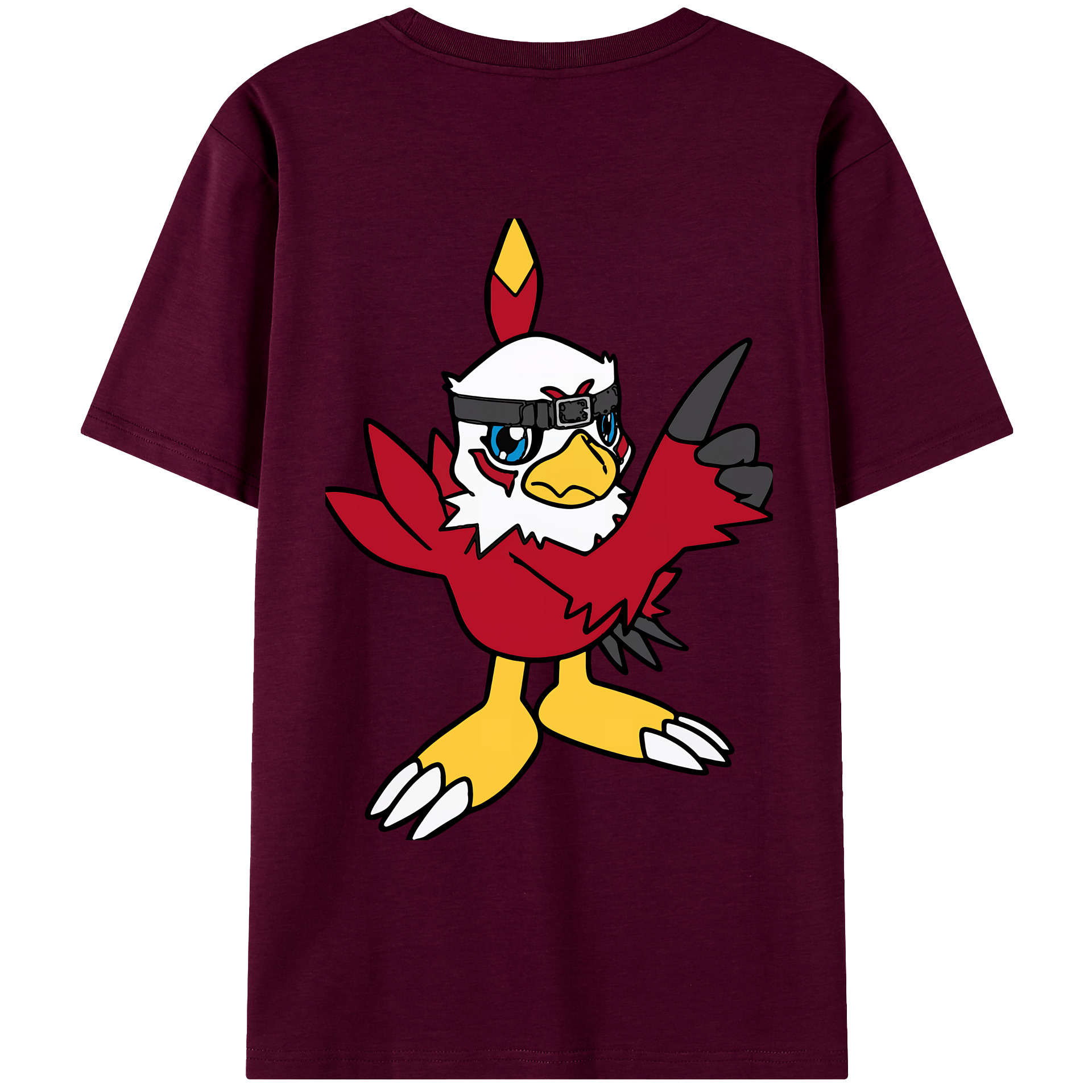 （画像用） Digimon デジタルモンスター/デジモン レディース半袖Tシャツ(バックプリント)